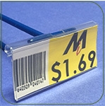 Wire Hook Label Holder - 3"w - Sold in Quantities of 20